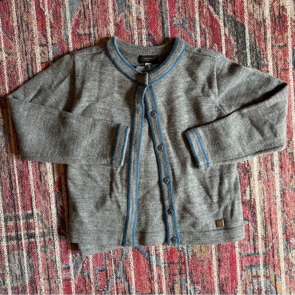 Renoma Sweater and Vest Set, 120cm (6-7)